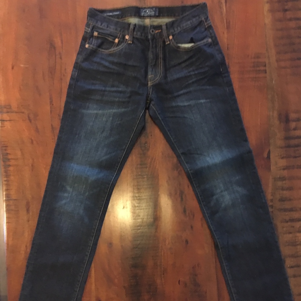 LUCKY BRAND JEANS 221, BARITE DARK WASH SLIM FIT